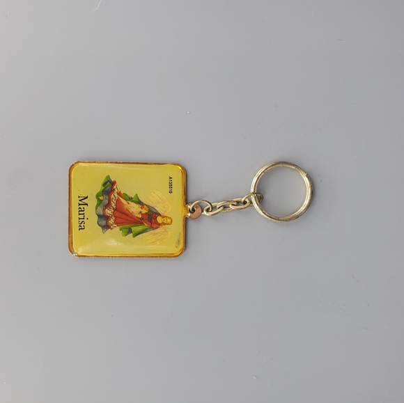 Marisa Angel Goldtone Keychain - Picture 2 of 4